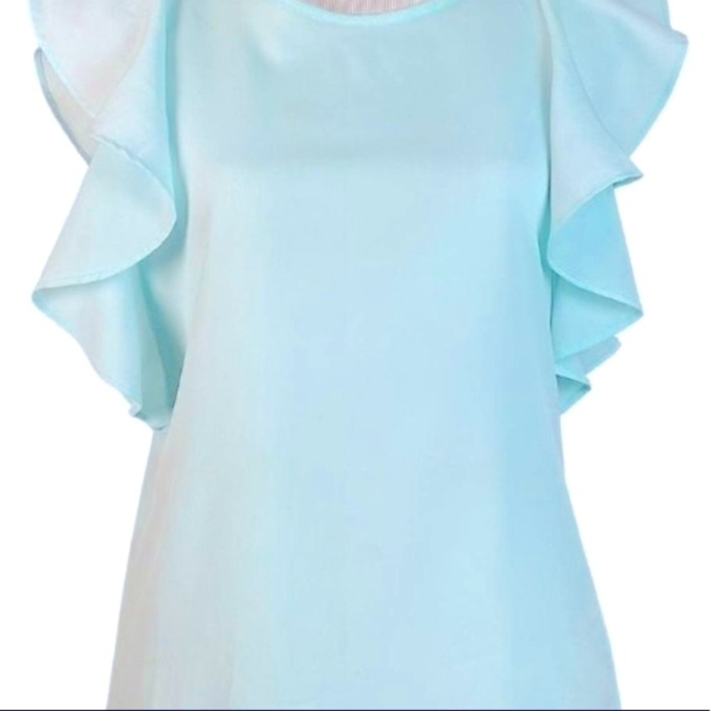 5 for $25 Banana Republic ruffle top